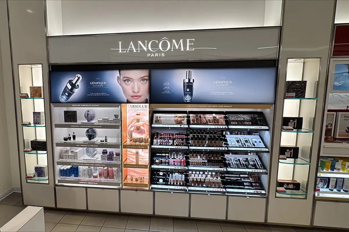 Lancome Retail Displays